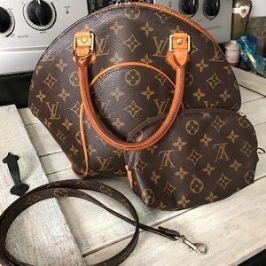 Louis Vuitton Brown Monogram Ellispe MM Vintage